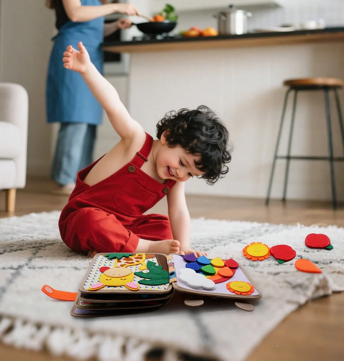 EduKids™ – Montessori Livre Éducatif dès 1 an